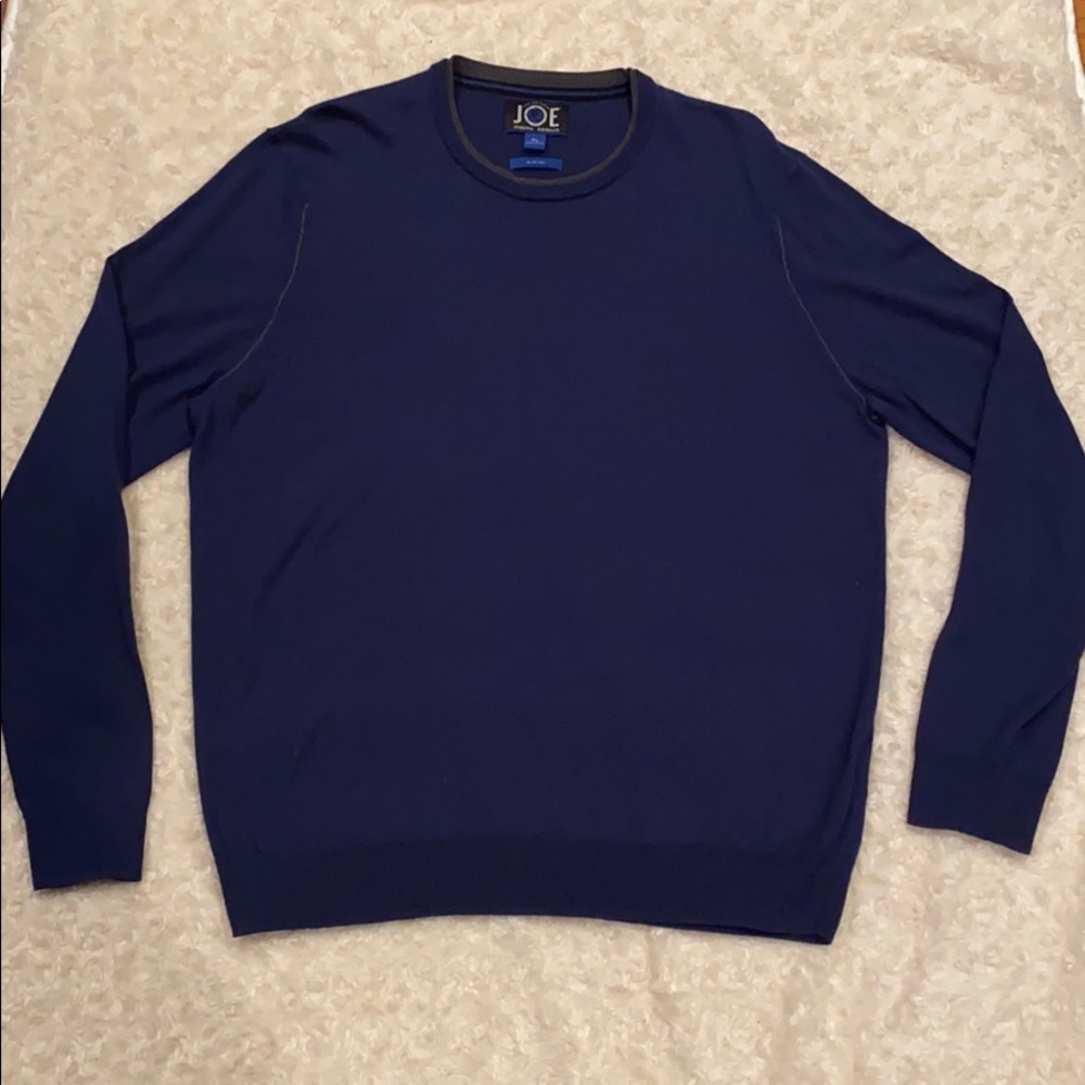 Blue lightweight slim-fit Joseph Abboud sweater